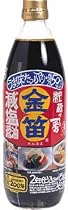 金笛 減塩醤油 600ml