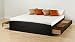 Prepac Platform Bed - Black (King)