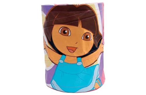Childrens/Kids Dora the Explorer Concertina Bin (23.5 cm x 27.5 cm) (Pink)