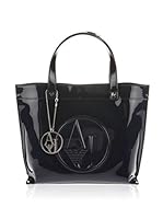 Armani Bolso asa de mano Brillo (Azul)