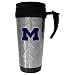 NCAA Michigan Wolverines Diamond Plate Travel Mug