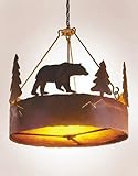 Bear Chandelier