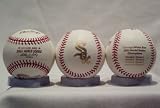 Chicago White Sox World Series Champion Official Rawlings Baseball with scores