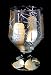 Angel Wings Design - Hand Painted - High Ball - All Purpose Glass - 10.5 oz.