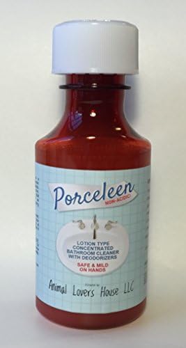 Safe Porcelain Bathroom Cleaner Porceleen NON-ACID SUPER Concentrated FREE SHIPPING