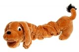 Kyjen Bungee Wiley the Wiener Dog Plush Dog Toy