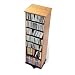 Spinning Multimedia Rack - Oak (Oak) (52.5