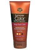 Banana Boat Summer Color Self-Tanning Lotion - Deep Dark: 6 OZ