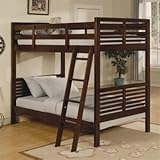 Homelegance B1348-1 Paula Bunk Bed, Cherry
