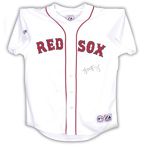 Mounted Memories Boston Red Sox Jacoby Ellsbury Autographed Majestic Jersey