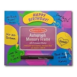 Melissa & Doug Birthday Autograph Memory Frame