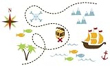 Graphique Home Decal, Pirate Adventure Graphique Home Decal, Pirate Adventure