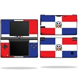 Protective Vinyl Skin Decal Cover for Nintendo DSI Dominican flag