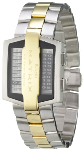 ROSATO LCD-HERRENARMBANDUHR MATRIX VIII NEPTUN GOLD, R617 Preisvergleich