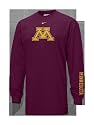 Minnesota Golden Gophers Nike Logo Long Sleeve Tee