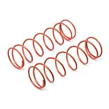 Hot Bodies Big Bore Shock Spring (2), Orange 76mm: D8 by Hot Bodies