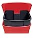 Continental 15 Black Step-On Rigid Liner for 18 Gallon Receptacle