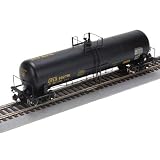 Athearn 73922 HO RTR RTC 20,900-Gallon Acid Tank UTLX/Black #1 Richmond Tank car