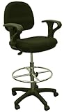 Multi Function Stool W/ Finger Control Adjustable Arms
