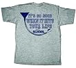 Old School Tastes So Good Beer Bong Movie T-Shirt