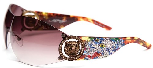 Ed Hardy White Tiger Sunglasses