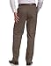 Savane Men's Flat Front Wrinkle Free Twill,Shale,34W 30L