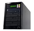 Bestduplicator 3 Target DVD CD Duplicator with Pioneer DVDRW Burners Athena Duplication Controller, Standalone Copier Tower Replication Recorder Black