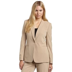 Buy Calvin Klein Ladies Single Button Suit Jacket by Calvin Klein