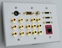 LCD TV installation wall plate for Samsung LN52A650