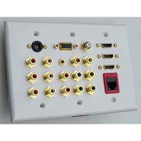 LCD TV installation wall plate for Samsung LN52A650