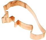 Old River Road Manatee Shape Cookie Cutter, Copper