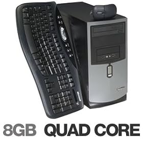 Systemax Beast IV Desktop PC - AMD Phenom X4 9550, genuine Windows Vista® Home Premium 64 Bit, 1TB HD, 8GB DDR2 RAM, Lightscribe DVDRW, HDMI/DVI, GB LAN