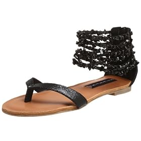 Steven By Steve Madden Women's Bianna Ankle Wrap Thong