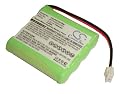 Akku NI-MH 700mAh 4.8V passend f&uuml;r PHILIPS Babyfon Babyphone SBC-EB4870 A1507, SBC-EB4880 A1507 ersetzt MT700D04CX51