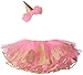 Mud Pie Baby Girls' Glitter Party Hat Headband and Tutu Set
