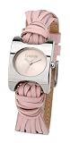 Morgan Ladies Pink Leather Multistrand Strap Watch