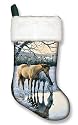 Winter Holiday Equine Stockings - Horse Reflections Design