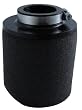 Uni Filter UP4125 Black Universal Urethane Flange Straight Clamp-On Pod Filter