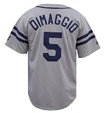 Joe DiMaggio Cooperstown Heater Jersey by Majestic