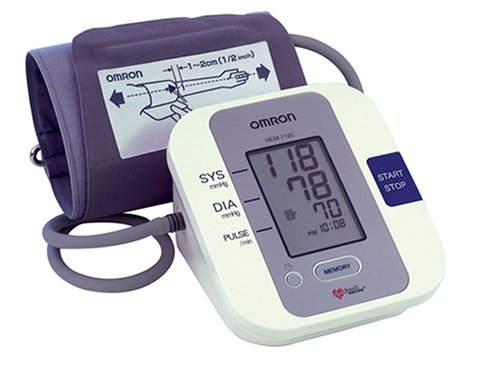 Omron HEM-712C Automatic Blood Pressure Monitor with IntelliSense