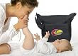 University of Kansas Diaper Bag Official NCAA College Logo Deluxe KU Jayhawks Logo - Baby Bag - BEST Baby Shower GIFT for New Dad, Father or New Mom Mother GIFTS