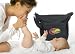 University of Kansas Diaper Bag Official NCAA College Logo Deluxe KU Jayhawks Logo - Baby Bag - BEST Baby Shower GIFT for New Dad, Father or New Mom Mother GIFTS