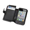 Griffin Elan Passport Wallet Ledertasche f�r iPhone 4G schwarz