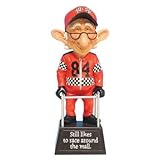 Coots Racer Bobble Figurine