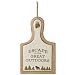 Grasslands Road Cabin Fever 7-3/4-Inch by 12-Inch Escape To The Great Outdoors Cheeseboard