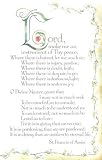 Prayer of St. Francis Bulletin, Regular Size (Package of 50)