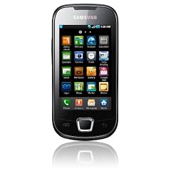 Samsung Galaxy 3 i5800 Smartphone (Touchscreen, 3 Megapixel Kamera, Android 2.1) deep-black