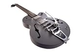 Normandy  ATGWB-RR  Archtop Guitar with Bigsby, Powder Coated, Rat-Rod Gray