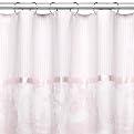 Waverly&reg; Home Toile Shower Curtain - Pink (72x72")