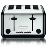 Krups KH724D50 Stainless Steel 4 Slice Toaster